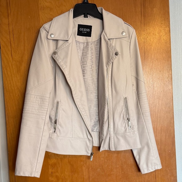 Guess Faux Leather Jacket - Picture 1 of 5